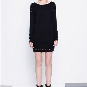 Zadig & Voltaire Sweater Dress w/Grommets